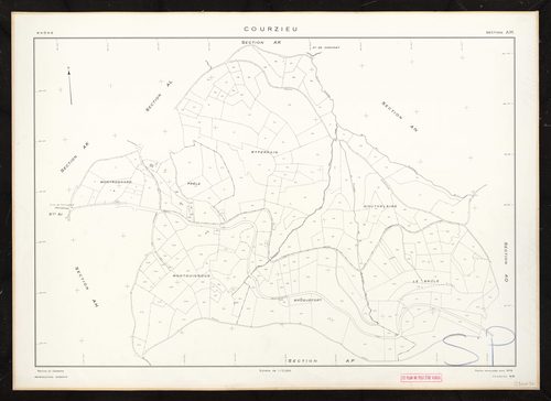 Section AM. Feuille renouvelée pour 1976.