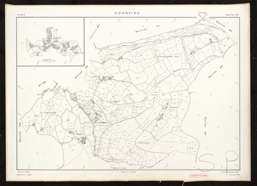 Section AH. Feuille renouvelée pour 1976.