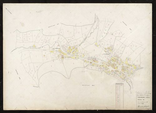 Section AE. Feuille renouvelée pour 1976.