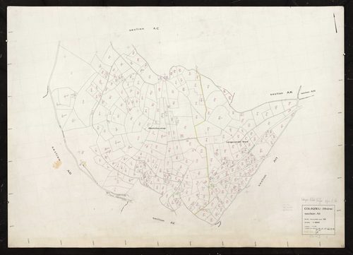 Section AI. Feuille renouvelée pour 1976.
