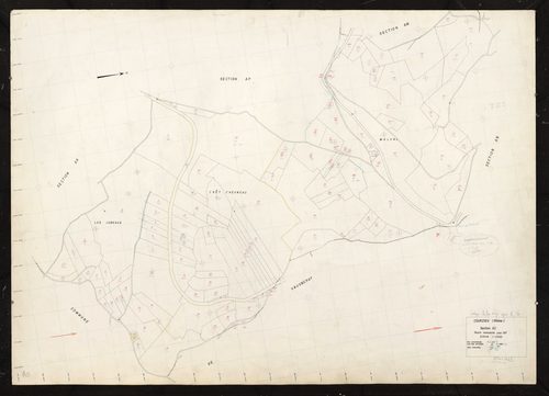 Section AO. Feuille renouvelée pour 1976.