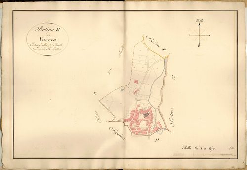 Section E dite de Vienne, feuille n°1.