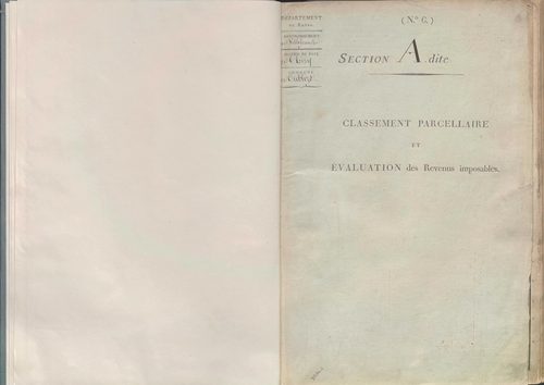 État de sections.