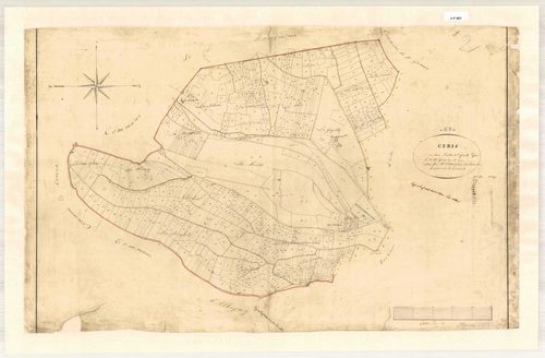 Section unique, feuille n°2 (parcelles 745-1379).
