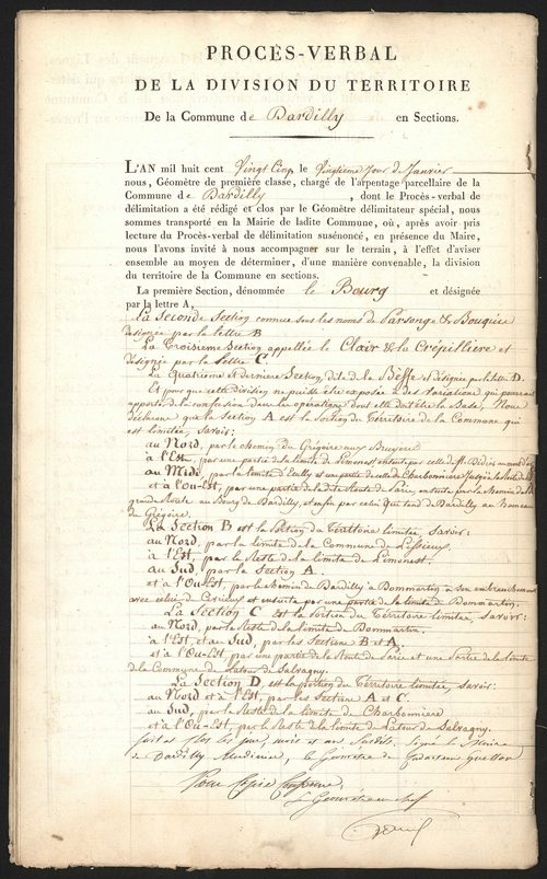 Dardilly, 9 mars 1824.