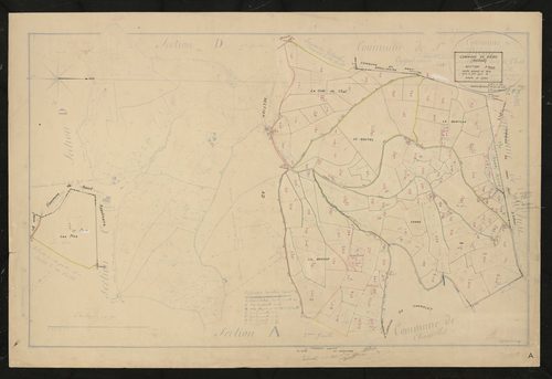 Section A feuille unique (ancienne 1ère feuille).