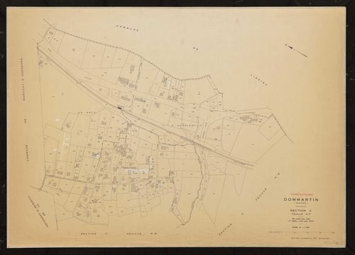 Section C 7e feuille. Plan révisé pour 1932. 2e édition à jour pour 1979.