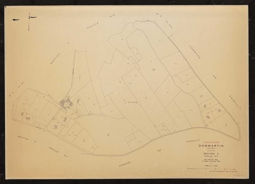 Section C 3e feuille. Plan révisé pour 1932. 2e édition à jour pour 1979.