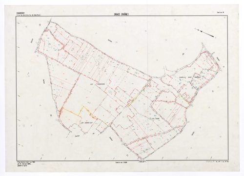 Section ZK. Plan établi en 1984.