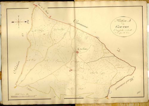Section A dite des Gouttes, feuille n°2.