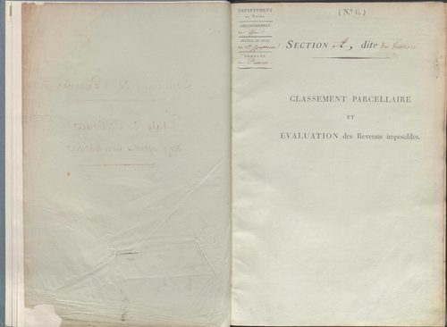 État de sections.