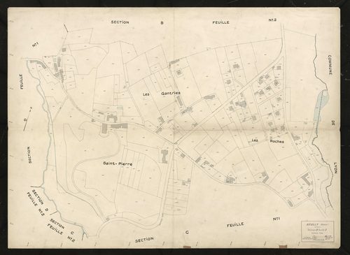 Section B feuille n°3.