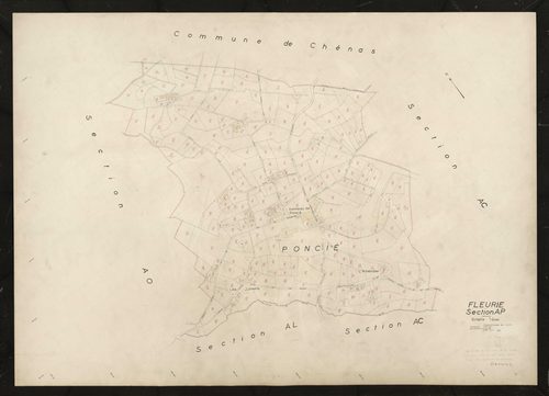 Section AP. Feuille renouvelée pour 1956.