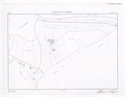Section AN. Feuille remaniée pour 1997.