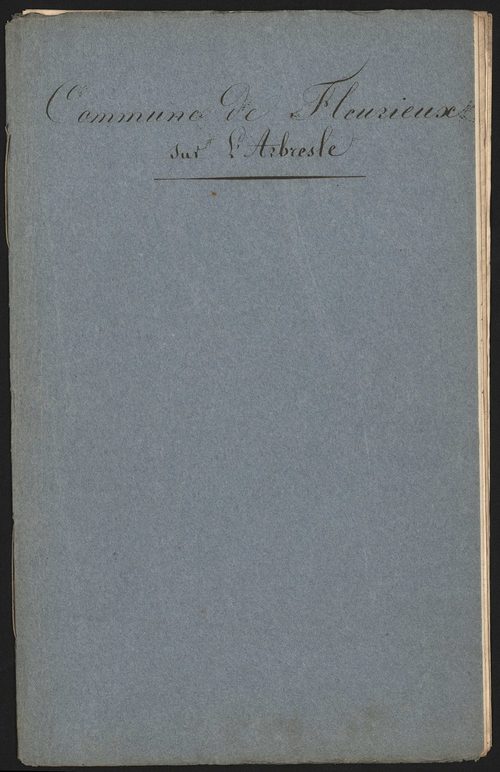 Fleurieux-sur-l'Arbresle, 28 octobre 1827.