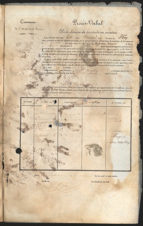 Fontaines-Saint-Martin, 3 juin 1827.