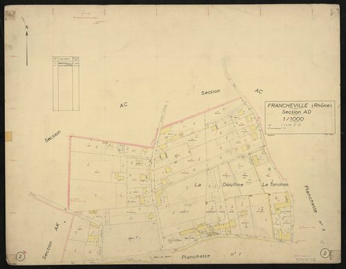 Section AD : plan n° 2.