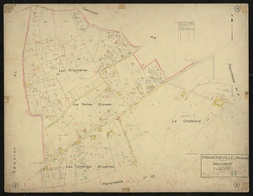 Section AI plan : n° 9.