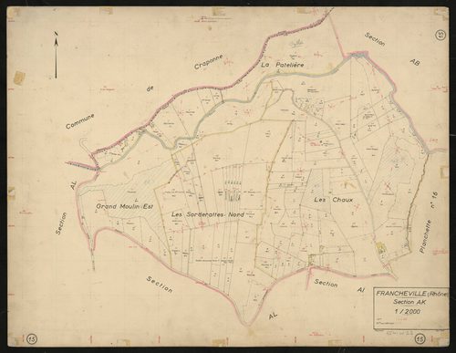 Section AK plan : n° 15.