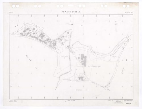 Section BS. Feuille remaniée pour 1993.