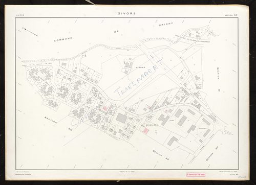 Section AE. Feuille renouvelée pour 1976.