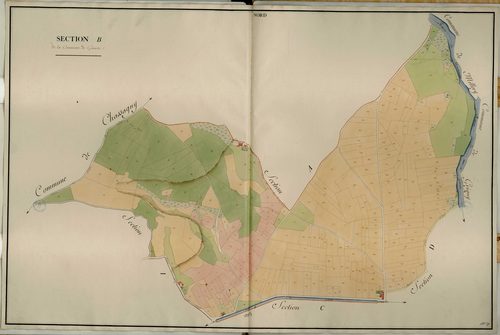 Section B dite de la Plaine, feuille unique (parcelles 1-1-309).