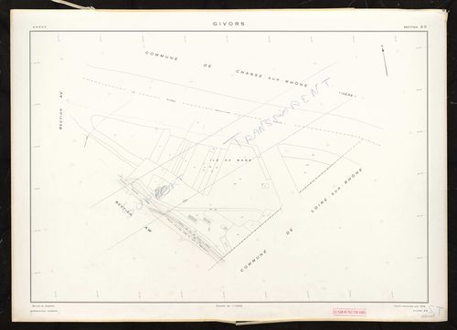 Section AX. Feuille renouvelée pour 1976.