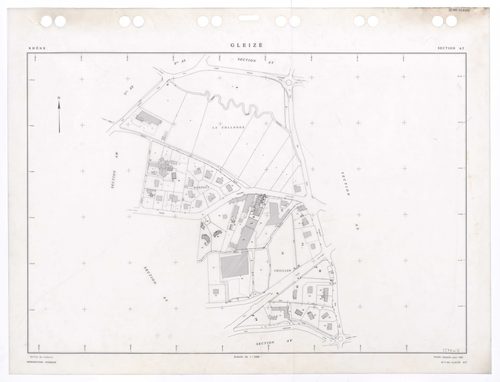 Section AT. Feuille remaniée pour 1991.