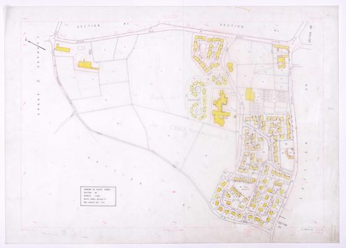 Section AK. Plan remanié pour 1990.
