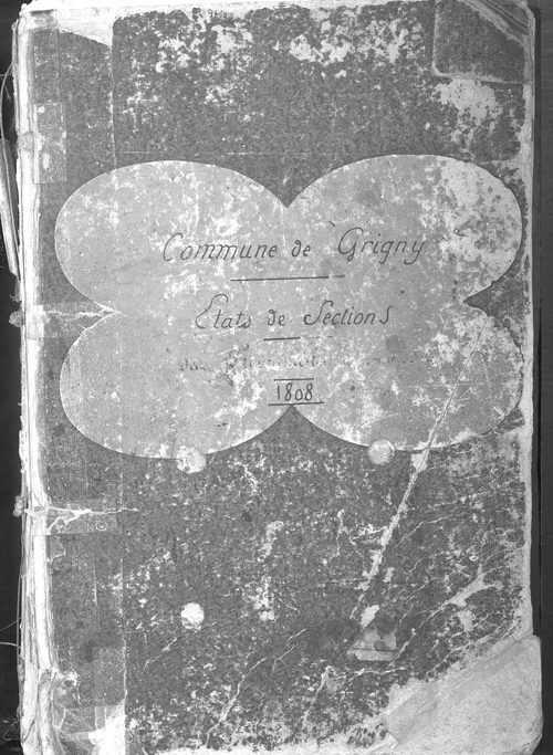 État de sections.