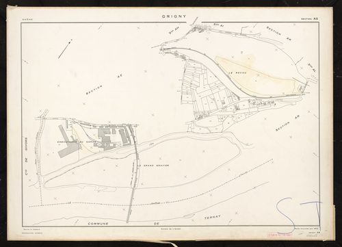 Section AS. Feuille renouvelée pour 1972.