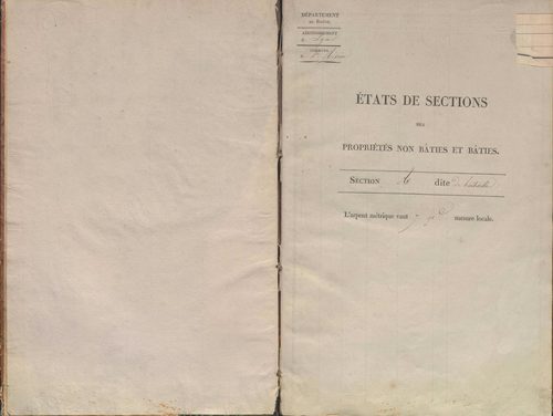 État de sections.
