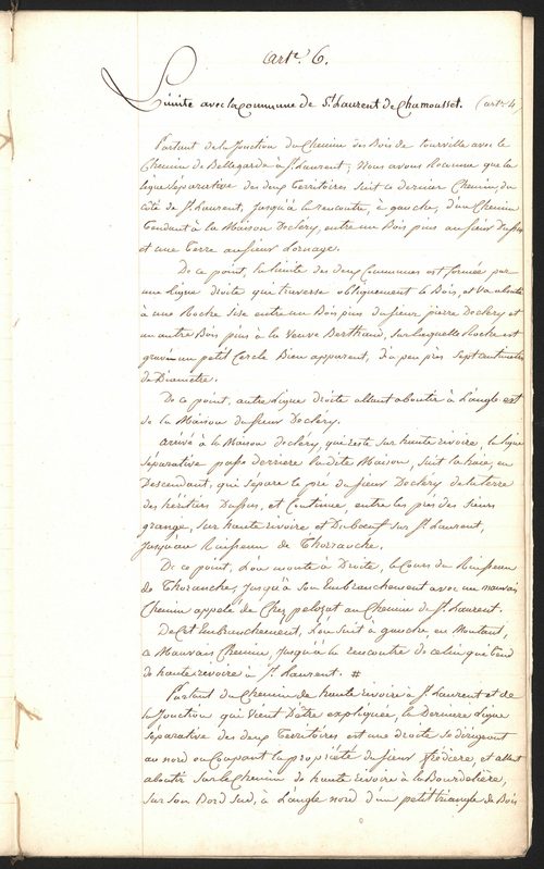 Haute-Rivoire, 12 décembre 1825.