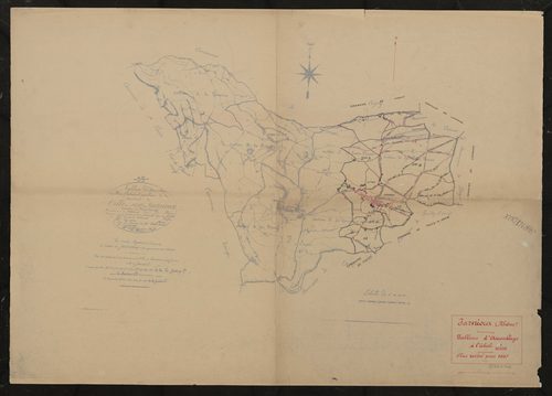 Tableau d'assemblage (TA). Plan révisé pour 1937.