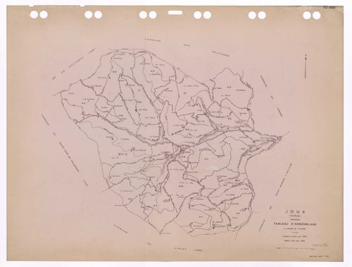 Tableau d'assemblage (TA). Cadastre révisé pour 1967. Edition à jour pour 1983.