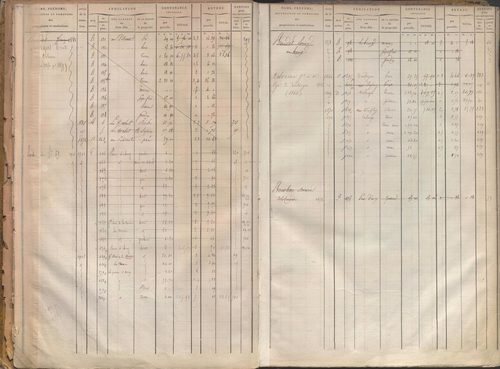 État de sections et matrice des propriétés foncières.