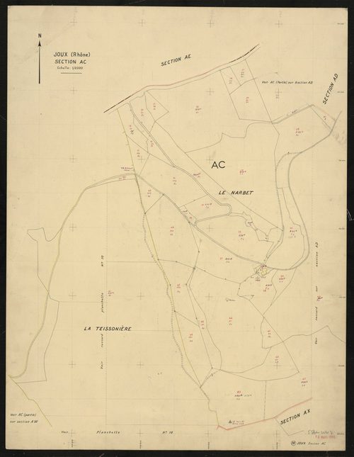 Section AC : planchette n°16.