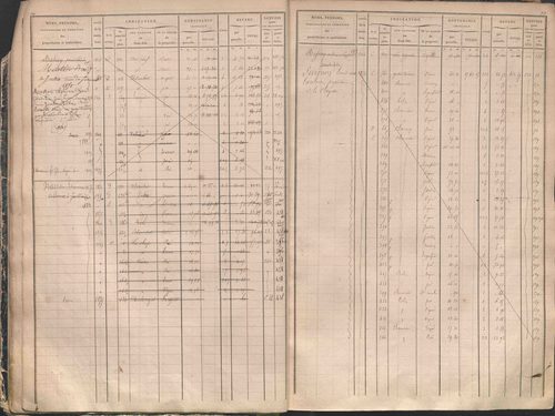 État de sections et matrice des propriétés foncières.