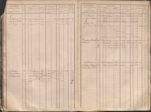 État de sections et matrice des propriétés foncières.