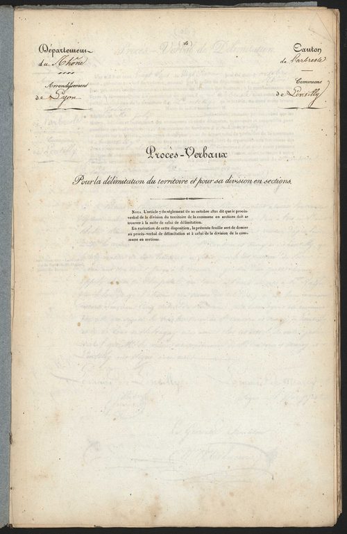 Lentilly, 26 octobre 1827.