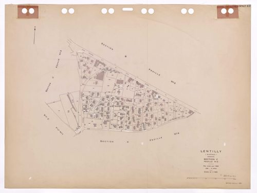 Section C feuille n°3. Plan révisé pour 1936. 3e édition à jour pour 1980.