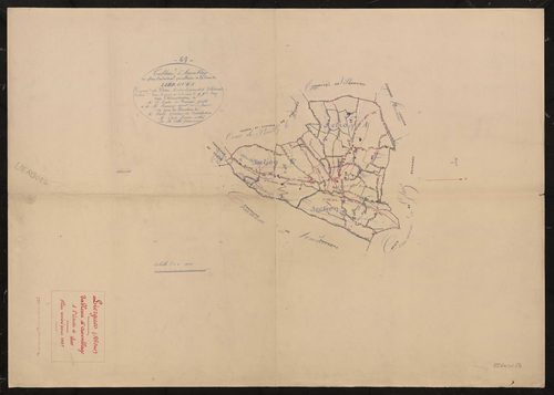 Tableau d'assemblage (TA). Plan révisé pour 1937.