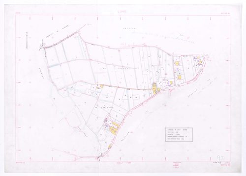 Section AD. Plan remanié pour 1988.