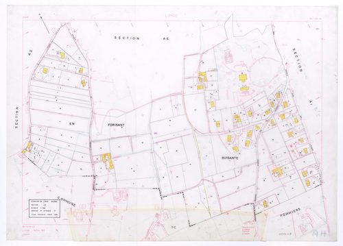 Section AH. Plan remanié pour 1988.