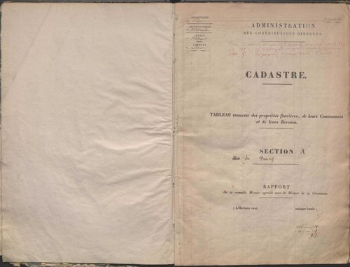 État de sections.