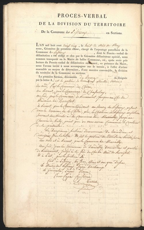 Lissieu, 18 avril 1824.