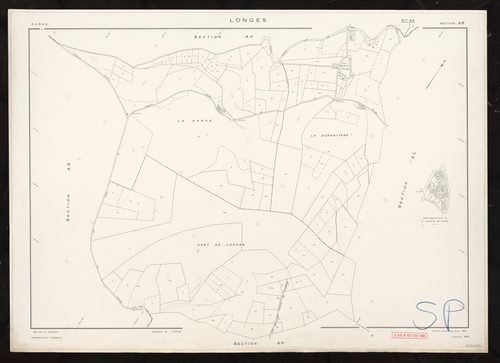 Section AR. Feuille renouvelée pour 1961.