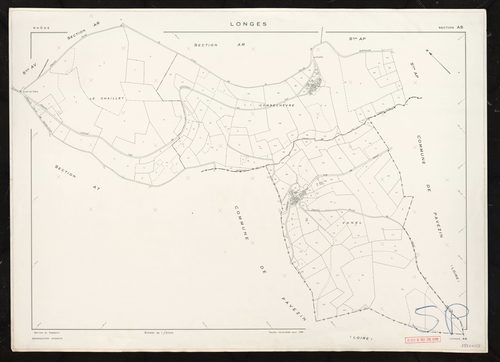 Section AS. Feuille renouvelée pour 1961.