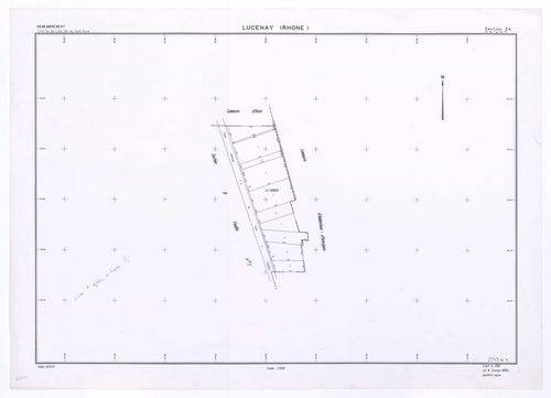 Section ZA. Plan établi en 1989.