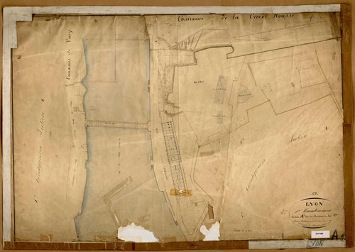 Section A dite des Chartreux, feuille n°1 (parcelles 1-36).